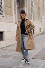 Trench gabardina larga - Imagen 2