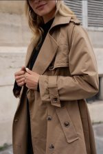 Trench gabardina larga - Imagen 4