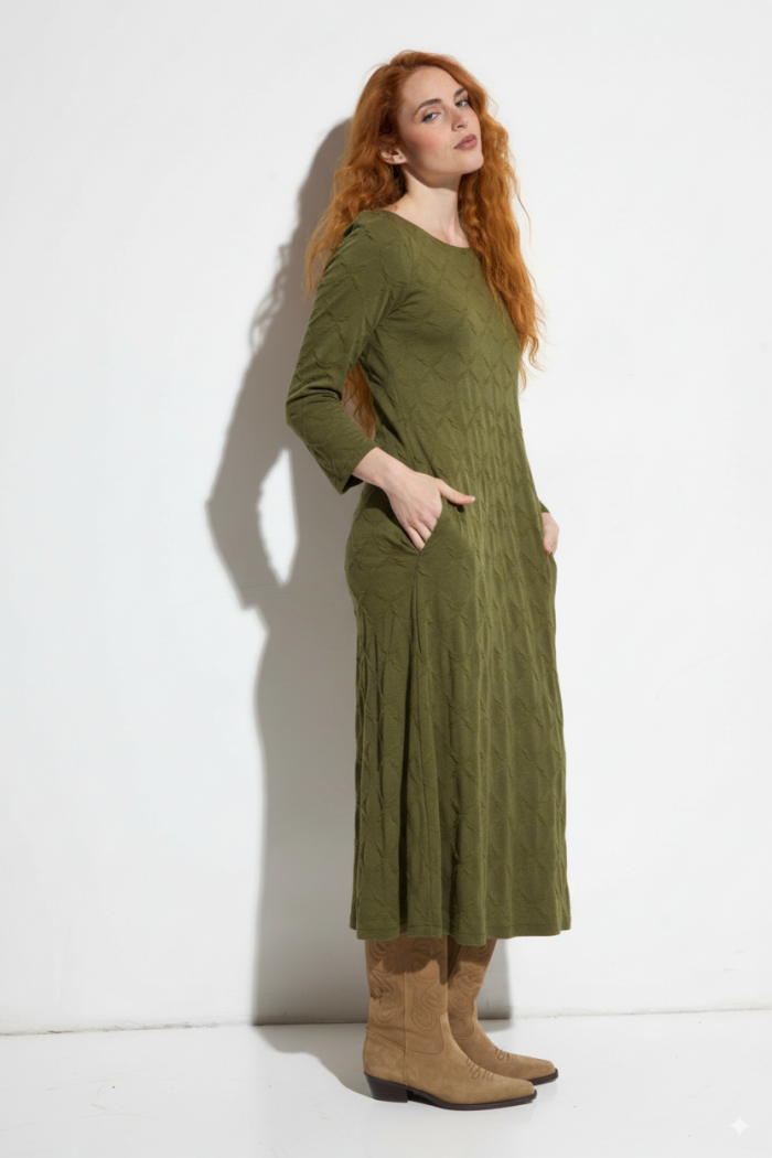 Vestido Largo Ajedrea - Imagen 2