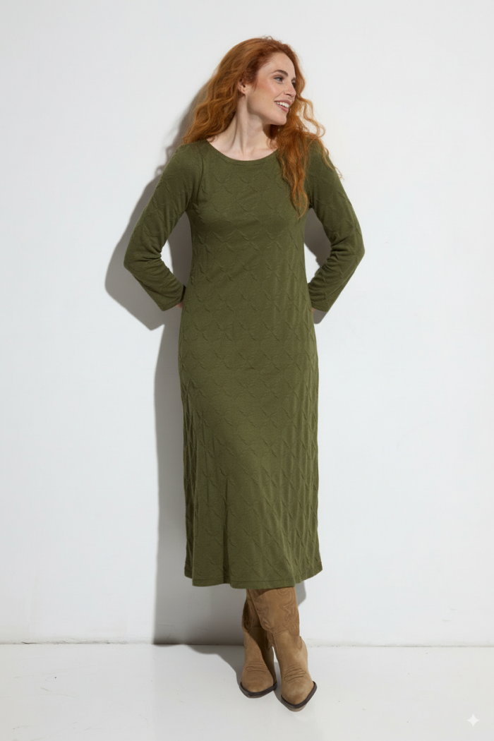 Vestido Largo Ajedrea - Imagen 1