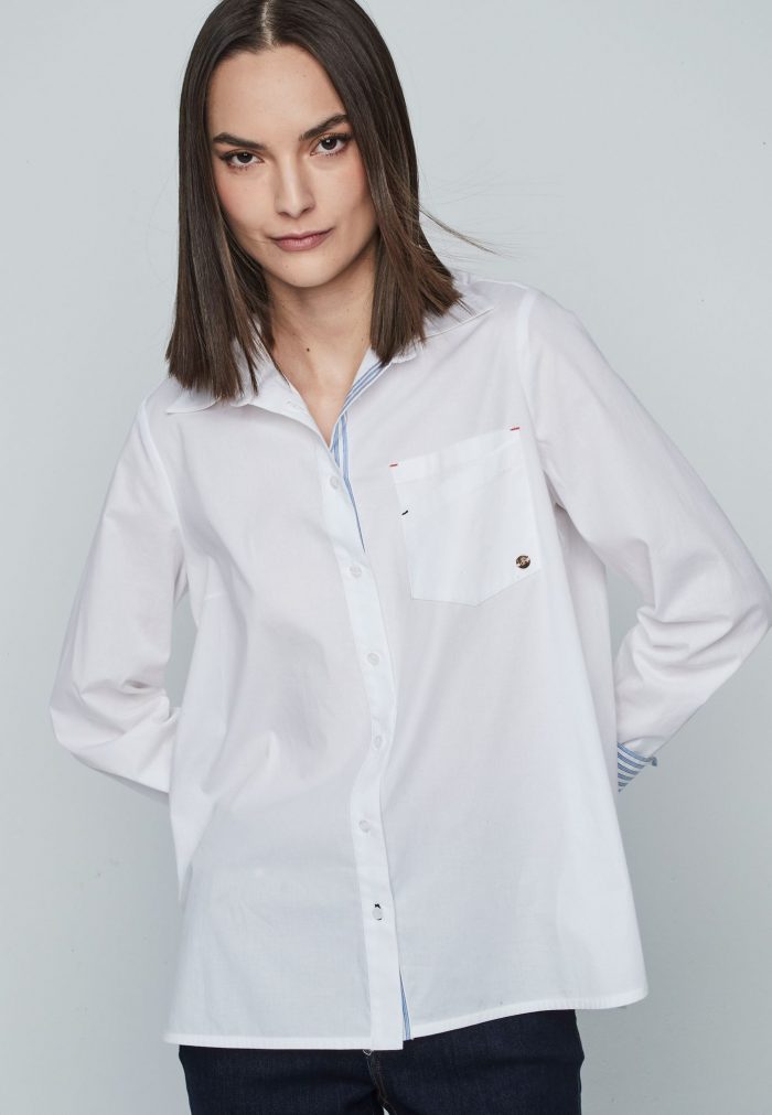 Blusa contrastes - Imagen 1
