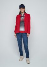 Blazier básica piqué con bolsillos de plastón