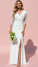 Vestido Largo Gardenia White