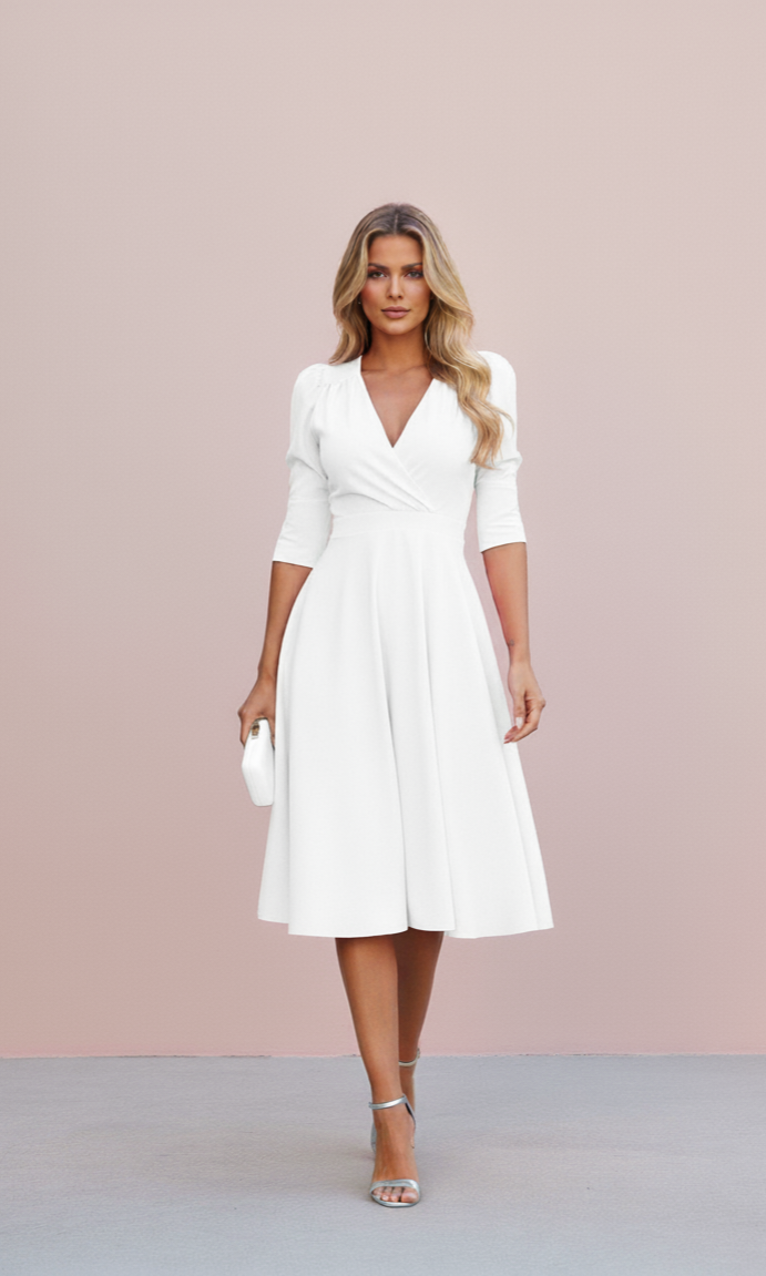 Generated_Image_September_14_2025_-_10_11PM Vestido de fiesta midi Haiti - Imagen 1