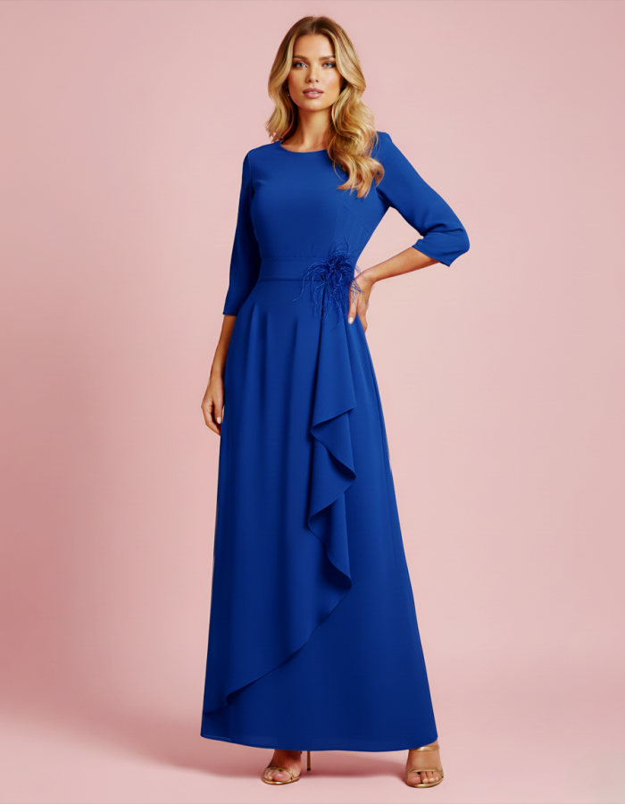 VESTIDO LARGO DE FIESTA AMEYA - Imagen 1