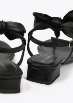 Sandalia con detalle lazo y pedrería - Imagen 7