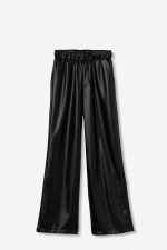 Pantalon ancho ecopiel Dries - Imagen 2