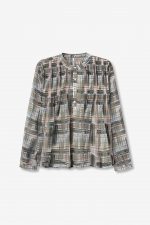 Camisa estampado cuadros Carmilde - Imagen 3