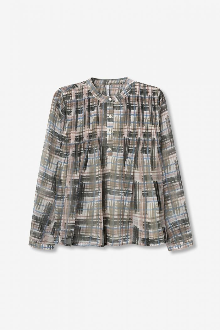 Camisa estampado cuadros Carmilde - Imagen 3