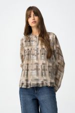 Camisa estampado cuadros Carmilde - Imagen 4