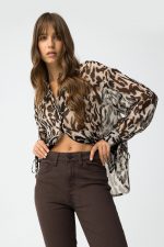 Camisa animal print Timber