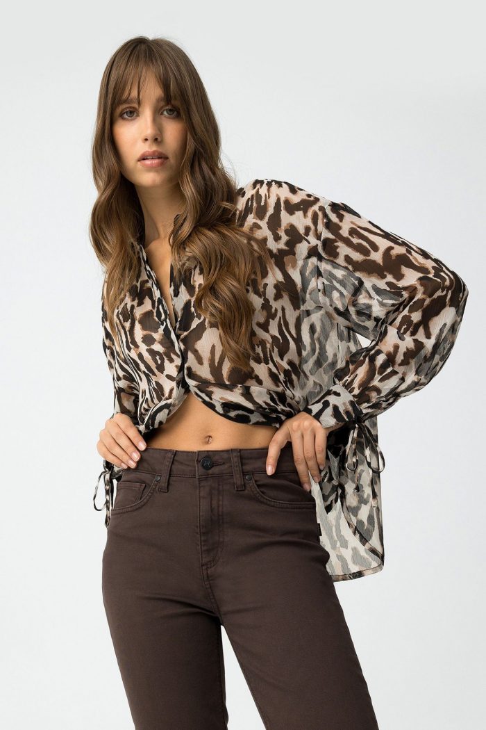 Camisa animal print Timber - Imagen 1