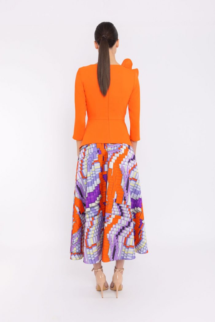 Conjunto de Falda Mikado y Top - Imagen 2