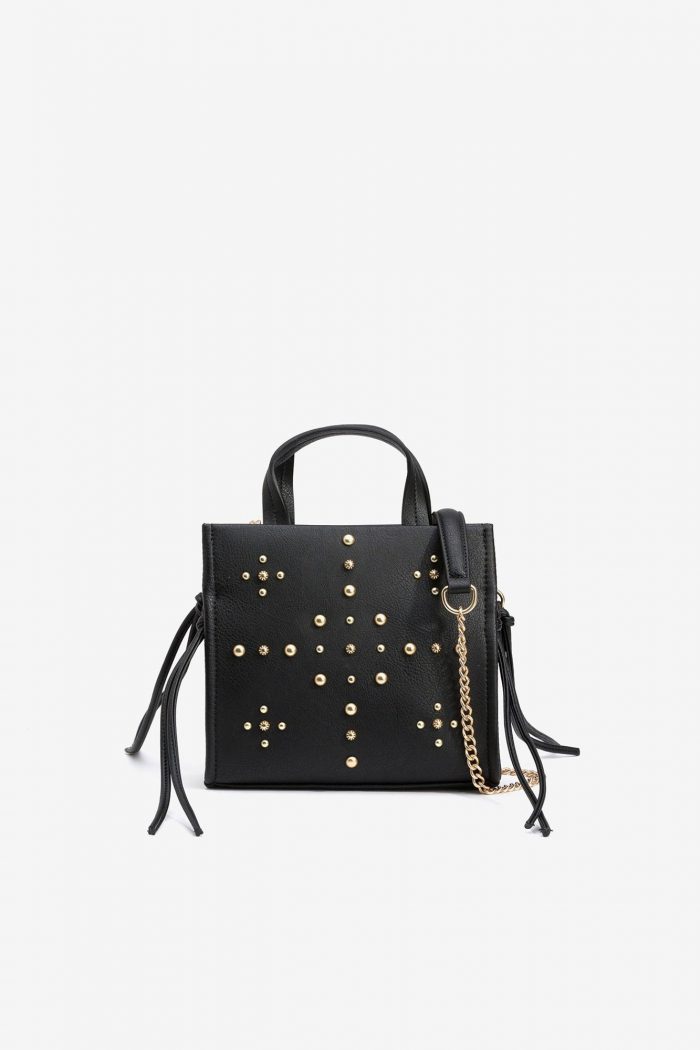 Bolso shopper con tachuelas Alyona - Imagen 1