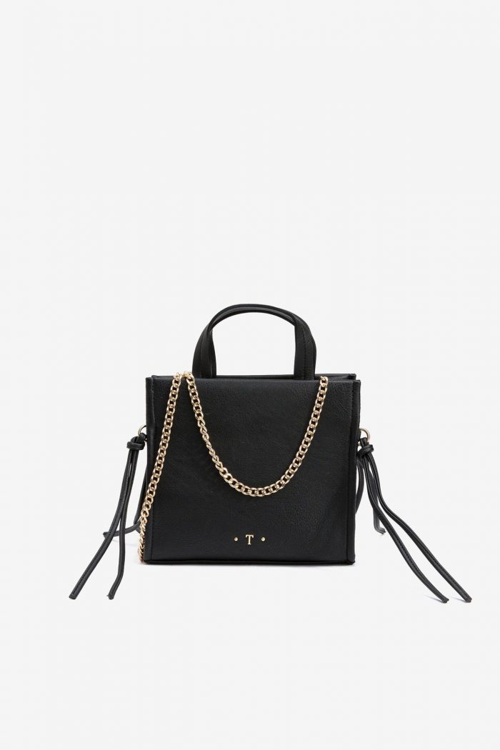Bolso shopper con tachuelas Alyona - Imagen 4