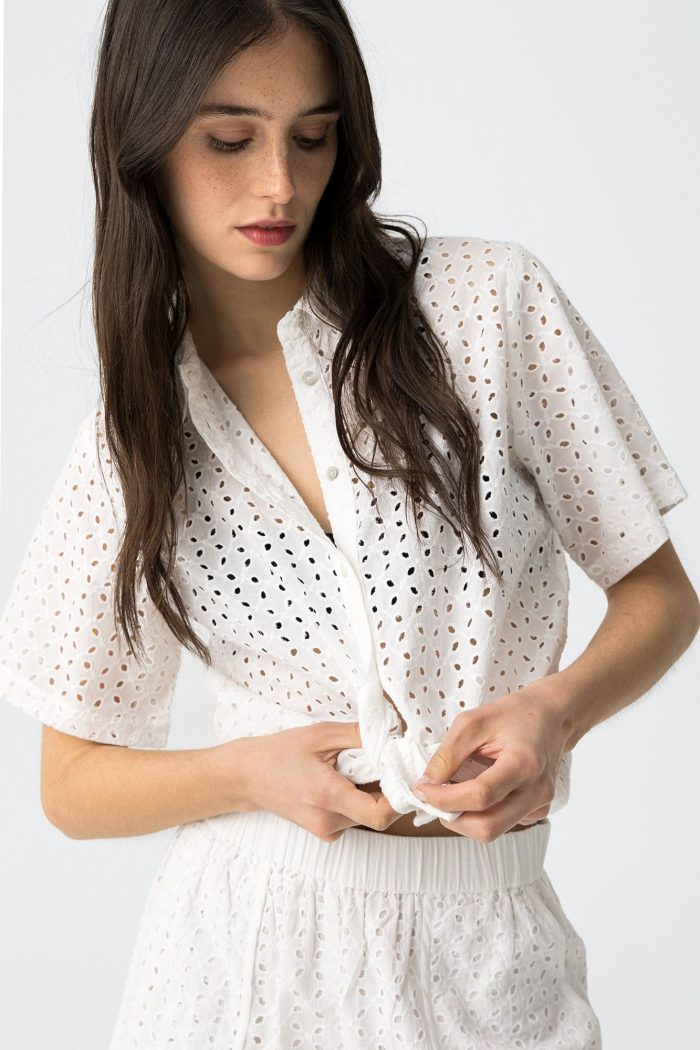 Camisa Bordado Inglés Emily - Imagen 1