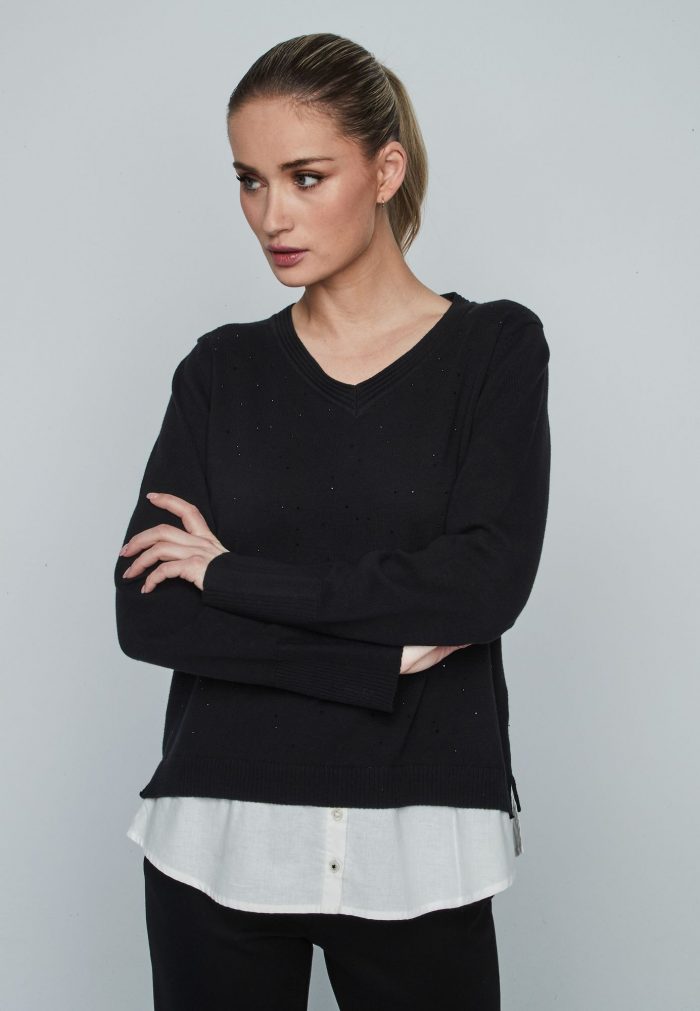 Jersey brillo combi - Imagen 1