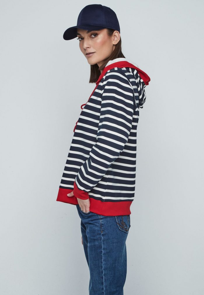 Sudadera rayas - Imagen 2