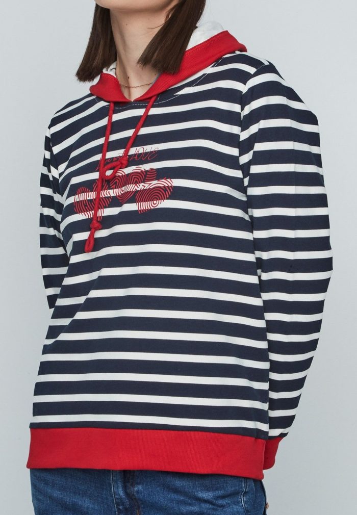 Sudadera rayas - Imagen 4
