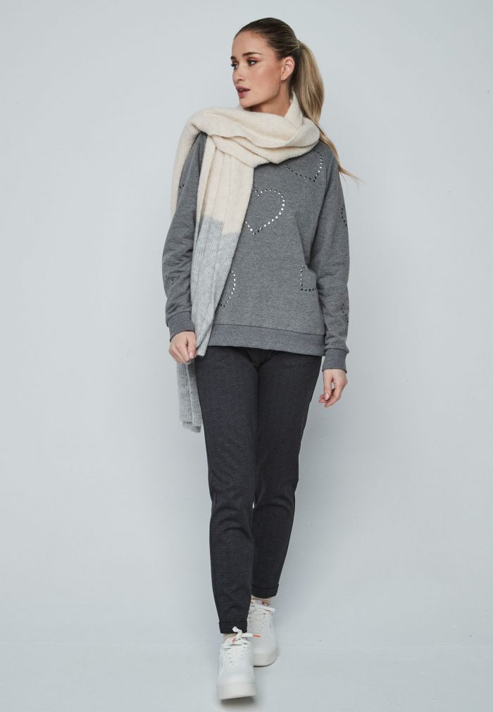 Sudadera corazones - Imagen 4