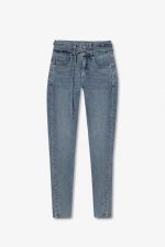 Pantalón Vaquero Skinny Doble Up Cinto Tachas - Imagen 2