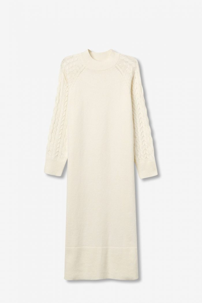 Vestido punto con mangas de ochos Wynonna - Imagen 2