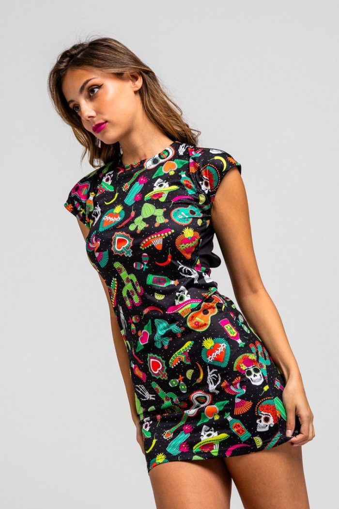 Vestido mini espalda al aire - Amor a la Mexicana - Imagen 6