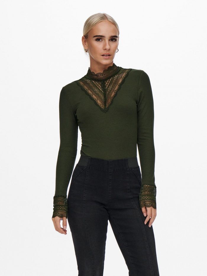 Camiseta con blonda Only Tilde - Imagen 10