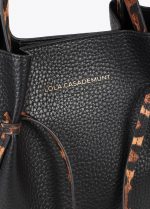 Bolso mini shopper detalles animal print - Imagen 2