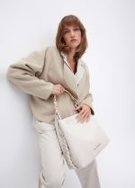 Bolso shopper asa metalizada - Imagen 2