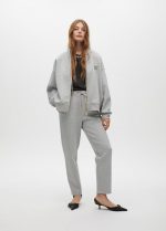 Sudadera abertura con cremallera y detalle lateral - Imagen 3