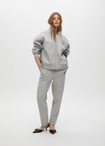 Sudadera abertura con cremallera y detalle lateral - Imagen 4