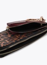 Cartera con monedero bicolor con logo ovalado - Imagen 2