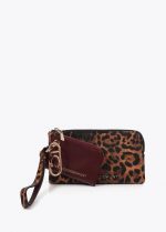 Cartera con monedero bicolor con logo ovalado - Imagen 5