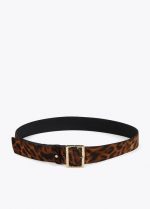 Cinturón ancho animal print - Imagen 4