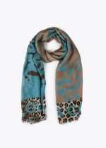 Foular estampado cara tigre doble invertida - Imagen 4