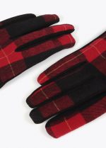 Guante combinado tartan leopardo - Imagen 3