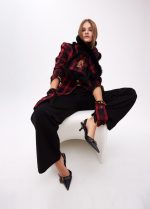 Guante combinado tartan leopardo - Imagen 5