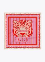 Pañuelo estampado cara de tigre 1981
