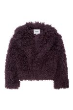 Abrigo corto pelo faux fur rizo - Imagen 2