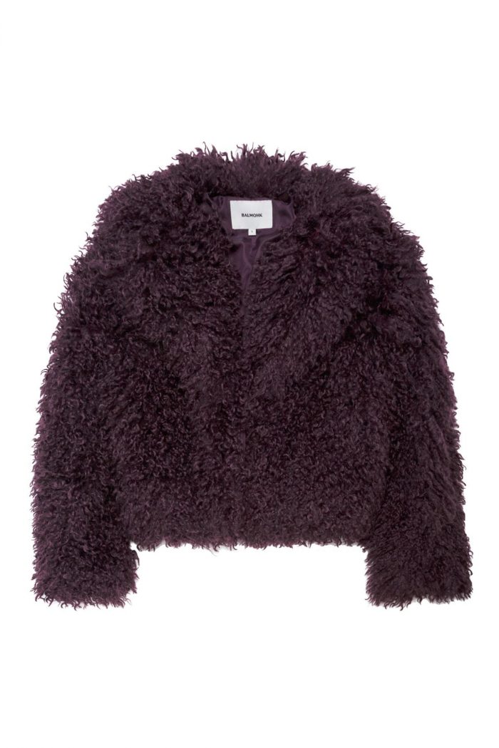 Abrigo corto pelo faux fur rizo - Imagen 2