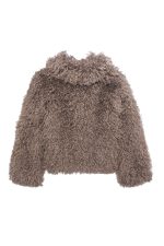 Abrigo corto pelo faux fur rizo - Imagen 3