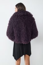Abrigo corto pelo faux fur rizo - Imagen 10