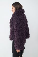 Abrigo corto pelo faux fur rizo - Imagen 11