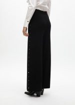 Pantalón recto punto tachas laterales - Imagen 6