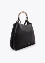 Bolso shopper asa metalizada personalizada - Imagen 3