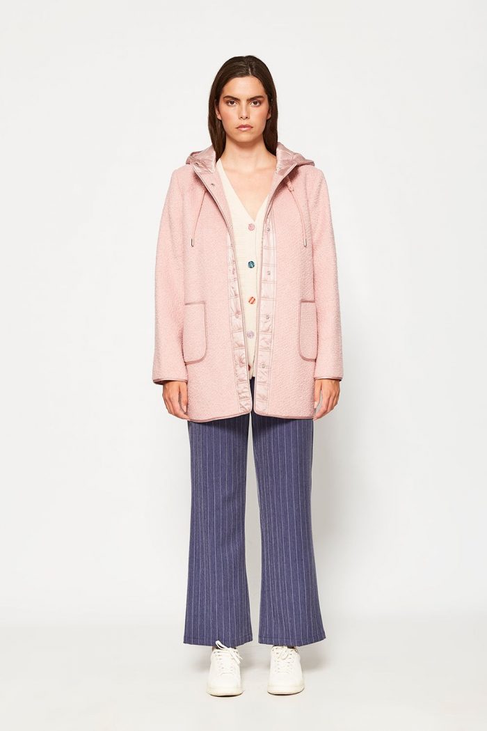 Chaquetón de rizo con capucha Luy - Imagen 2