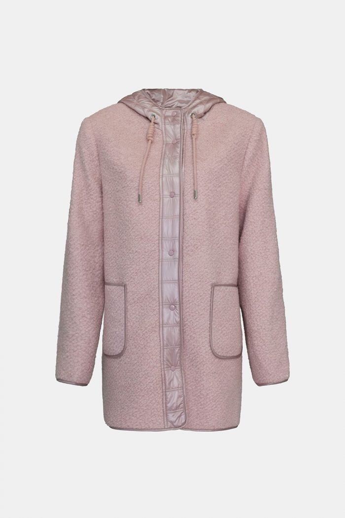 Chaquetón de rizo con capucha Luy - Imagen 5