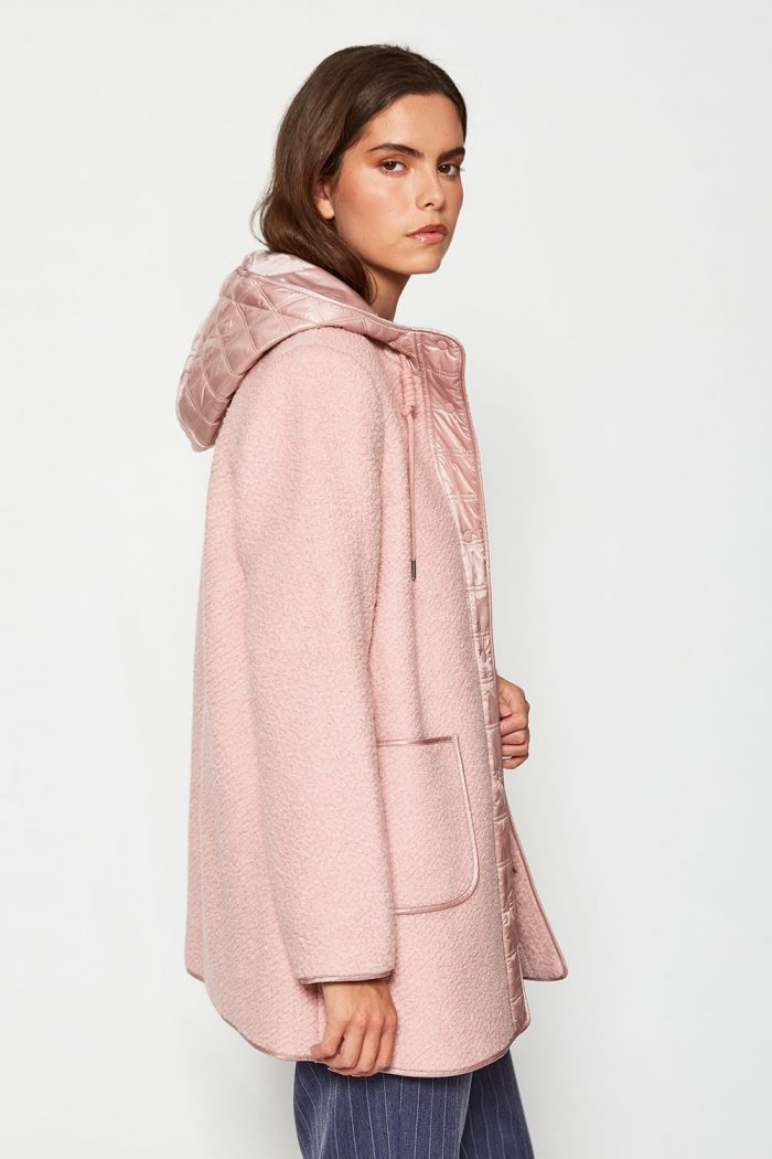 Chaquetón de rizo con capucha Luy - Imagen 7