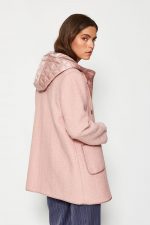 Chaquetón de rizo con capucha Luy - Imagen 8